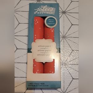 NWT Artisan Paper adhesive Target Jolee's Boutique